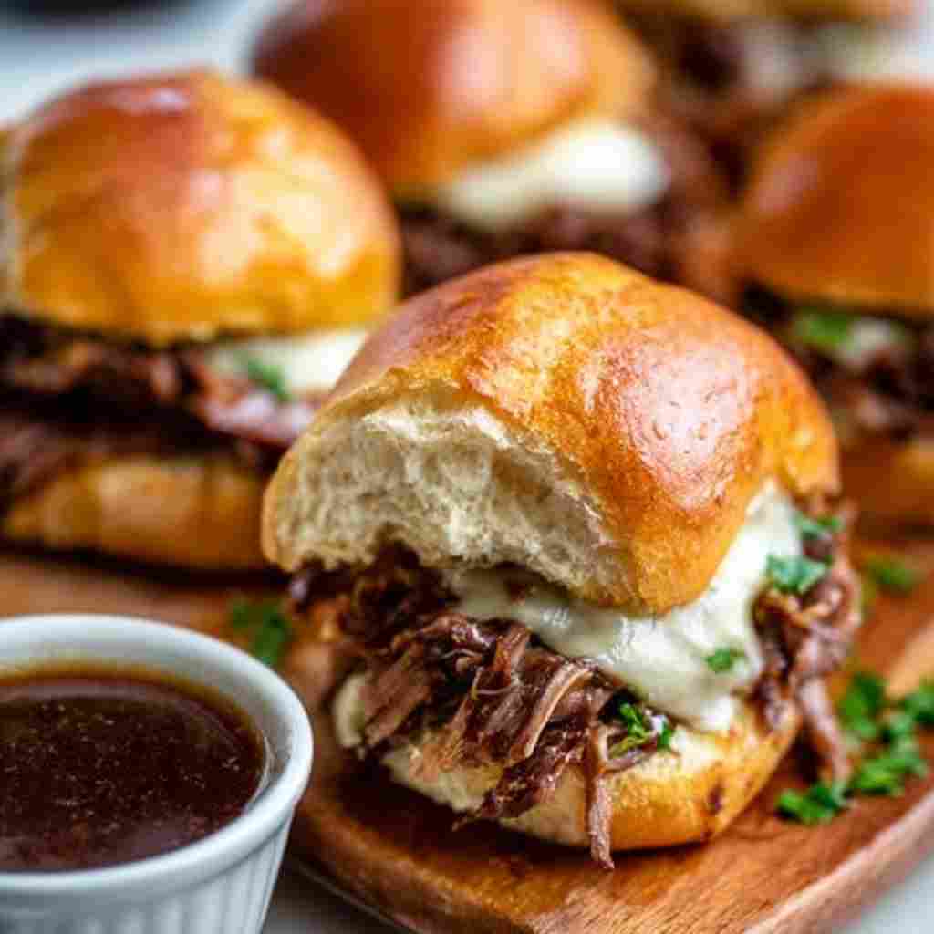 Easy French Dip Sliders