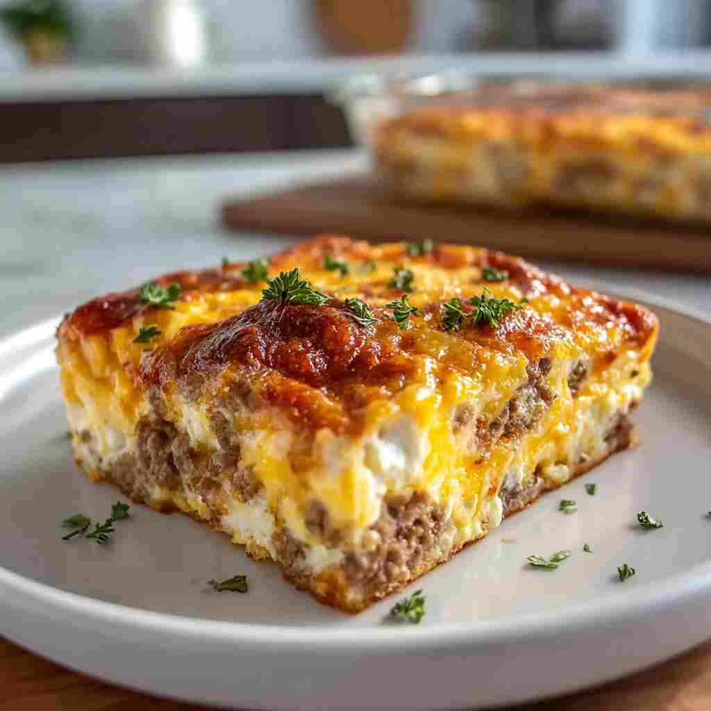 Easy Sausage and Egg Casserole