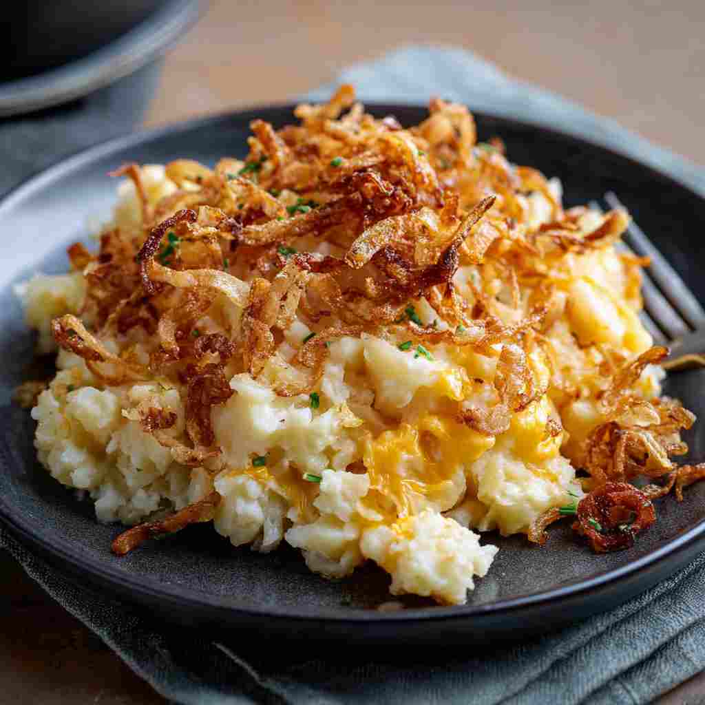 French Onion Funeral Potatoes