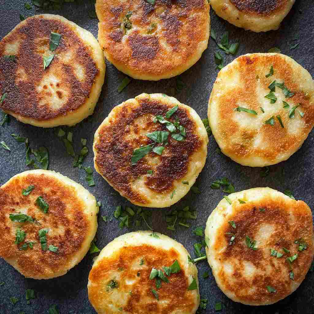Stuffed Potato Cakes Recipe