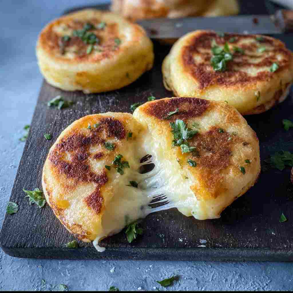 Stuffed Potato Cakes Recipe