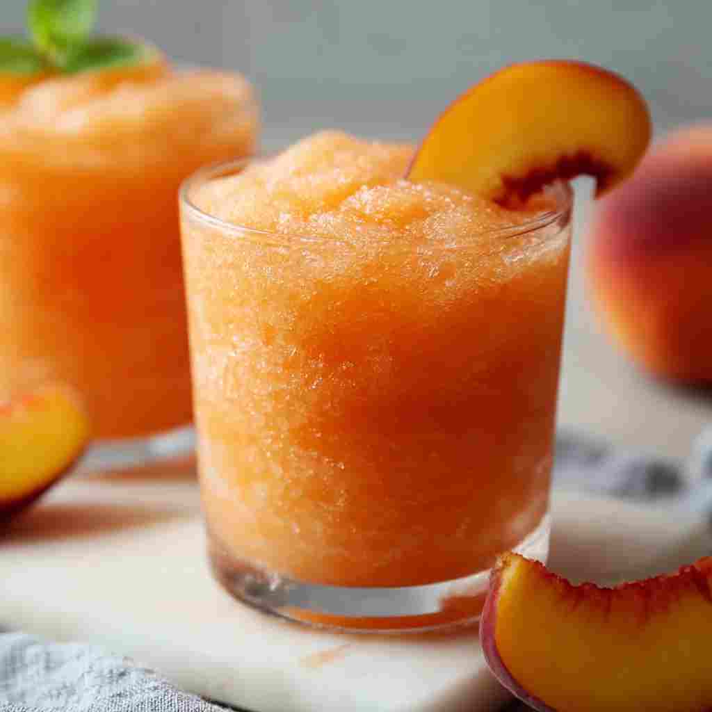 Peach Lemonade Slush Recipe
