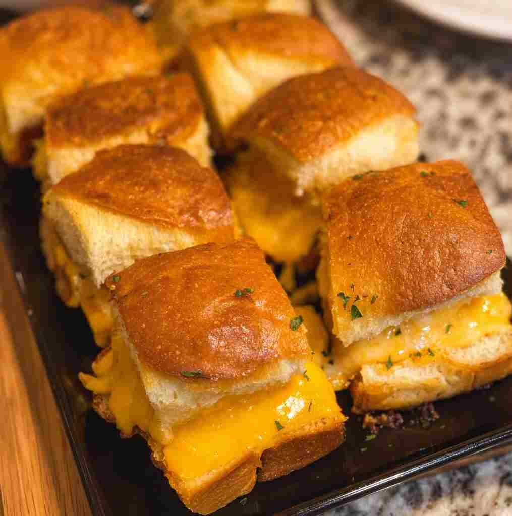 Mini Grilled Cheese Hawaiian Rolls
