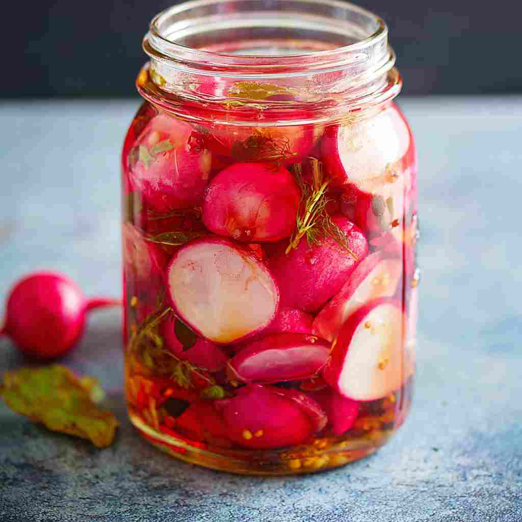 Fridge Pickled Radish Recipe