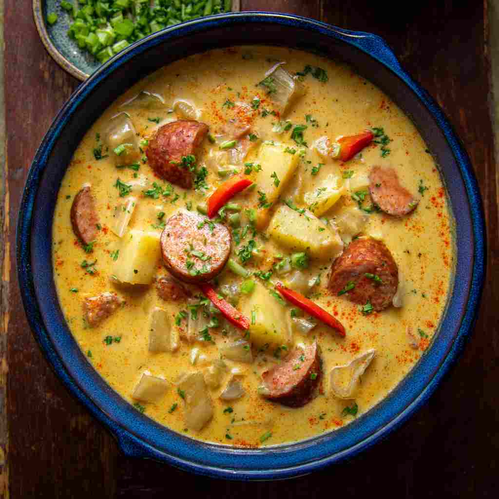 Creamy Cajun Potato Soup
