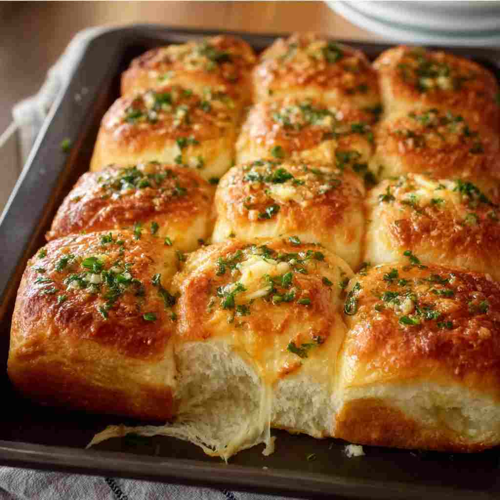 Hawaiian Garlic Rolls Recipe
