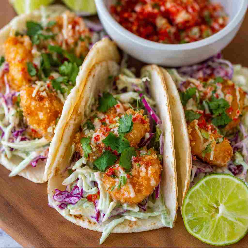 Bang Bang Shrimp Tacos
