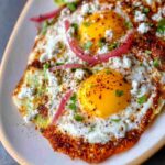 Crispy Feta Fried Eggs
