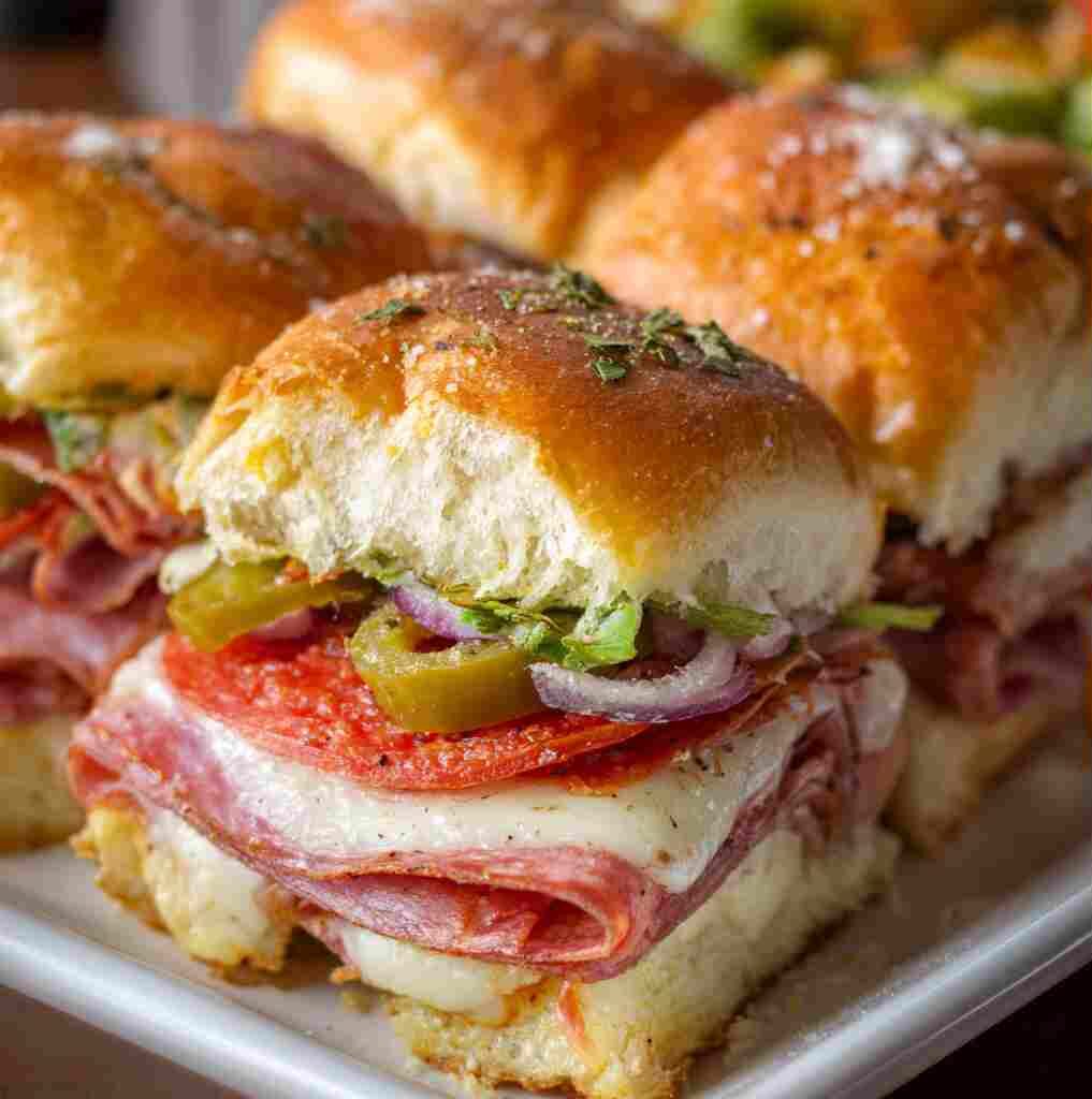 Hot Italian Sub Sliders