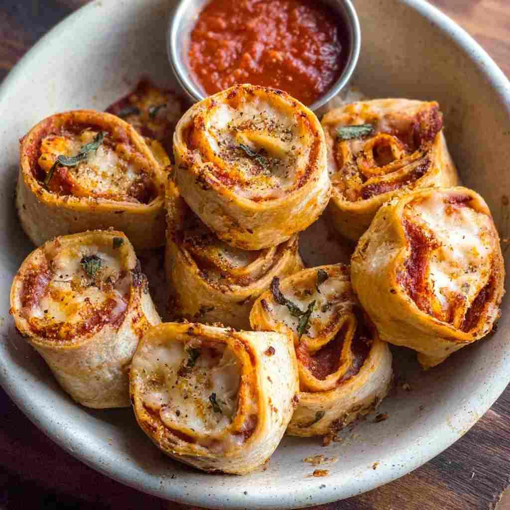 Air Fryer Pizza Rolls