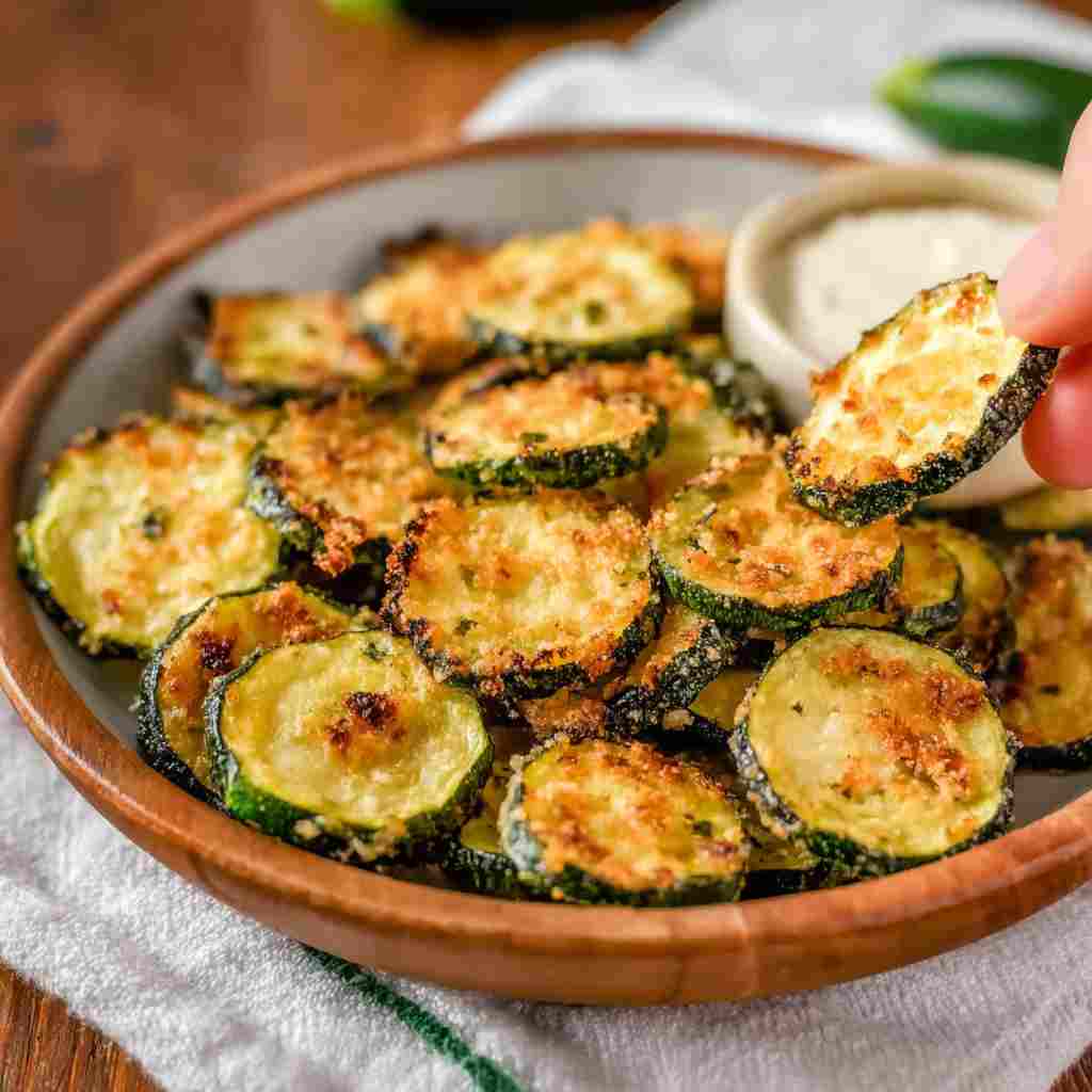 Air Fryer Zucchini Chips