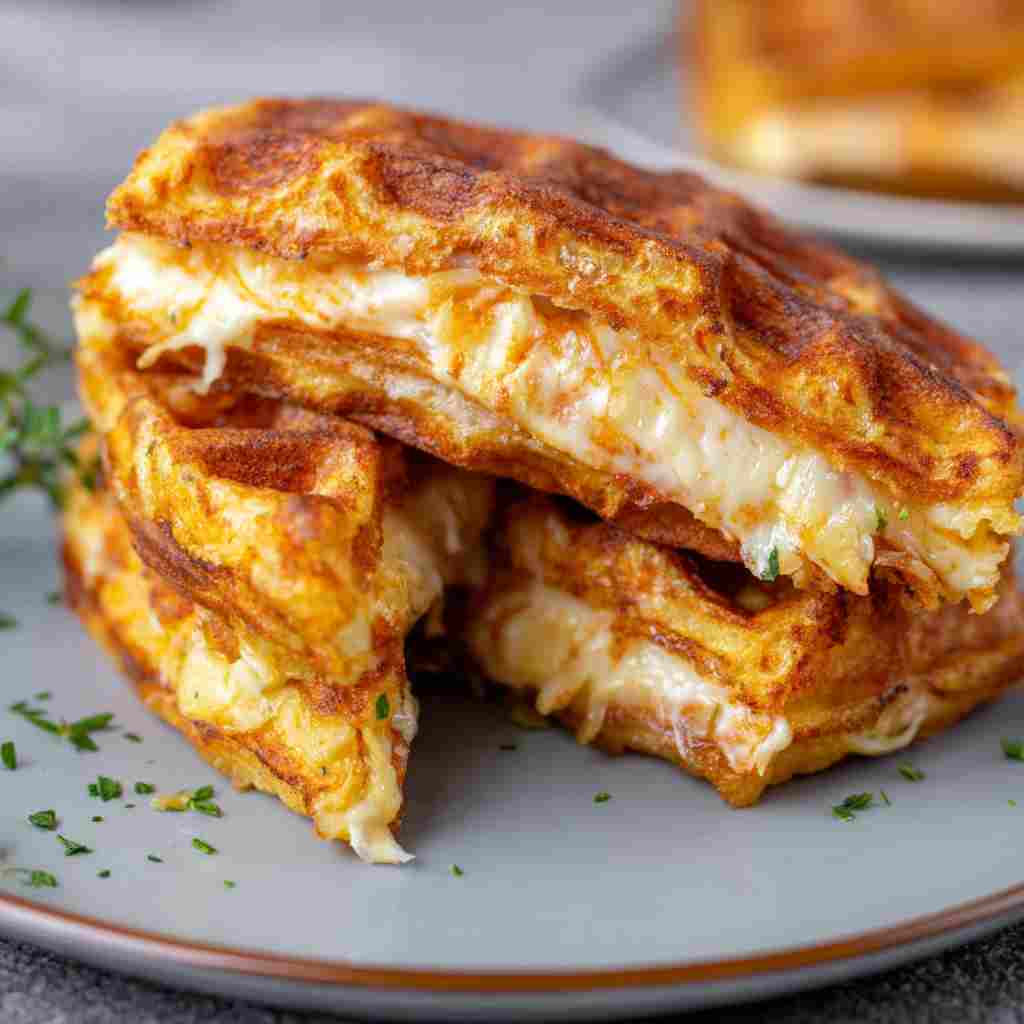 Grilled Cheese Chaffle Recipe