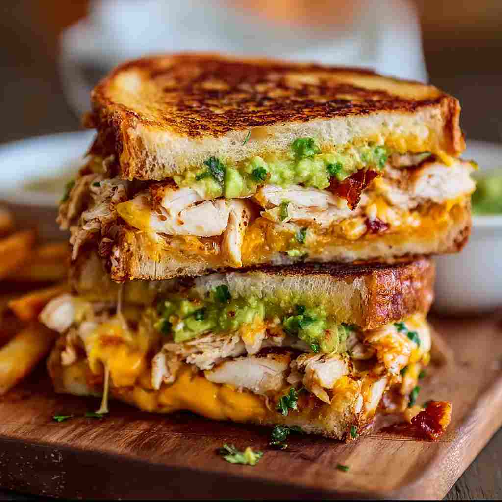 Chicken Avocado Melt Sandwich
