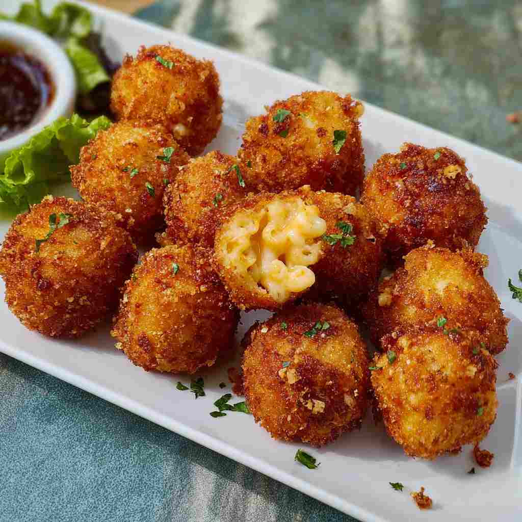 Fried Mac and Cheese Bites