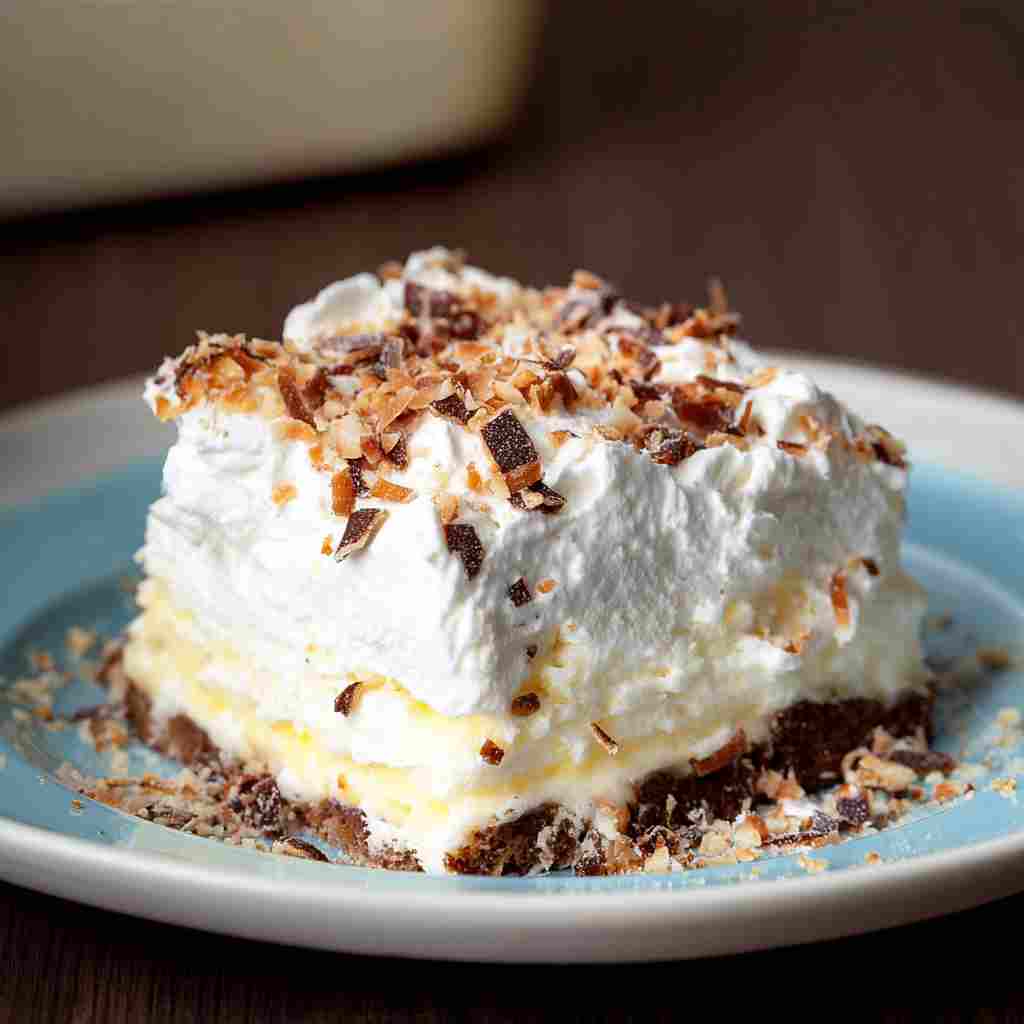 Coconut Cream Lush Dessert