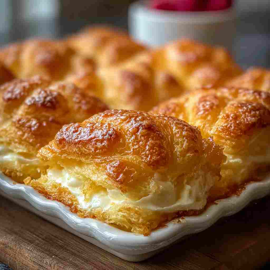 Cheesecake Crescent Rolls Casserole