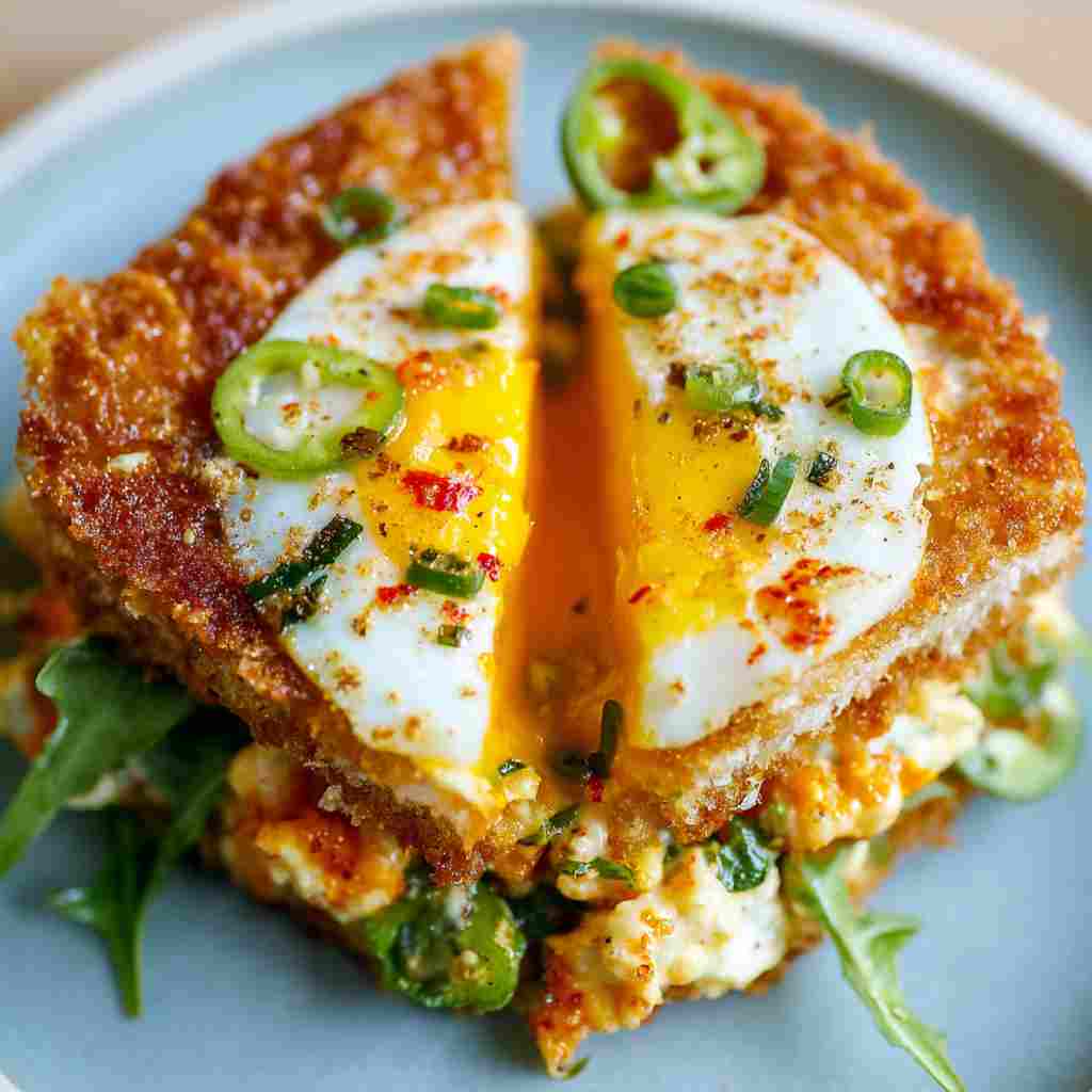 Crispy Egg Salad Recipe