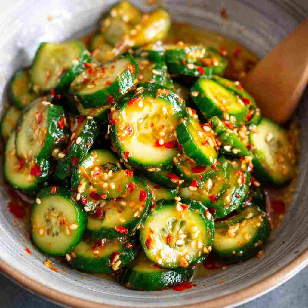 Spicy Cucumber Salad Recipe