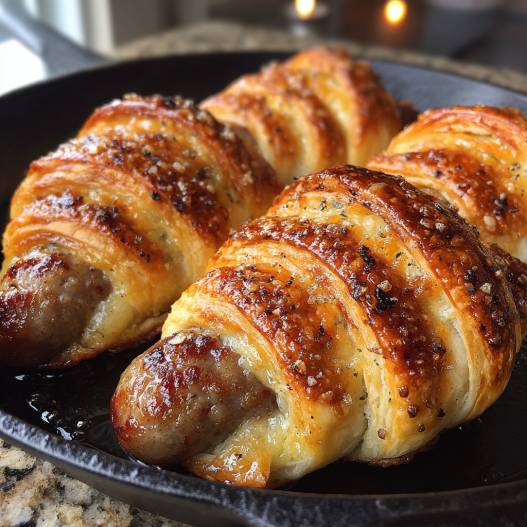 Breakfast Pigs in a Blanket