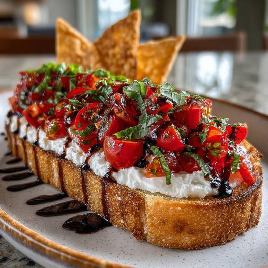 Bruschetta Dip process