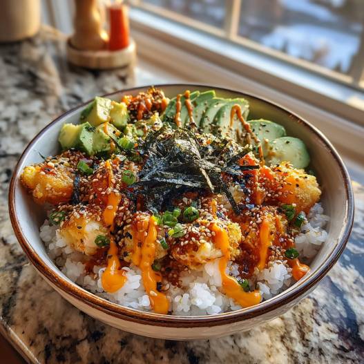 California Roll Sushi Bowls
