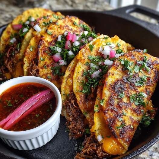 Crock Pot Birria Tacos