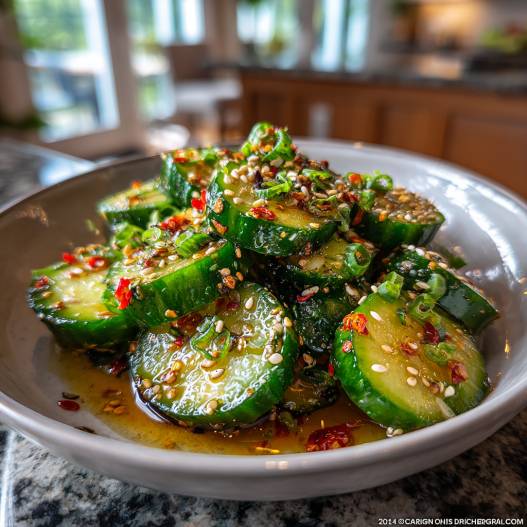 Easy Asian Cucumber Salad