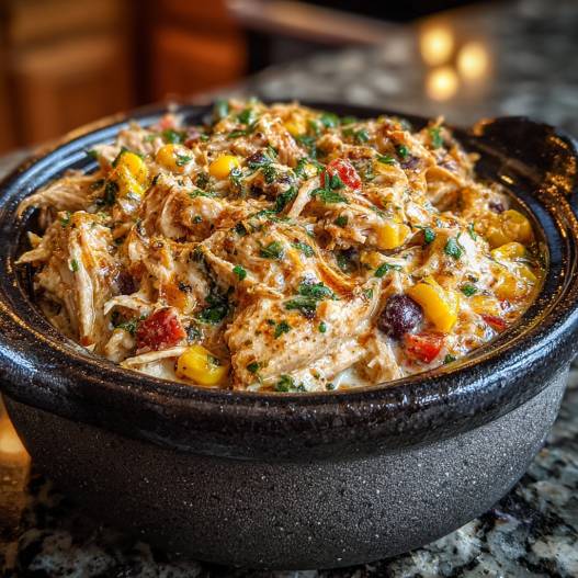 Fiesta Chicken Crock Pot Recipe