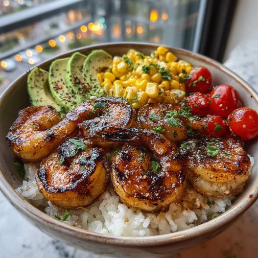 Grilled Shrimp Bowl