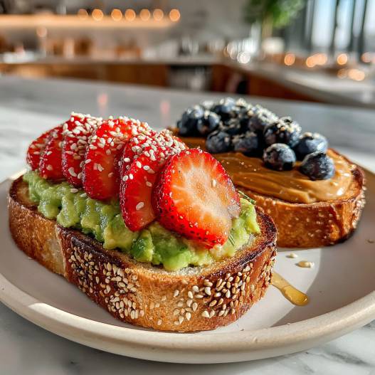 Healthy Breakfast Toast Idea For Kids and Moms