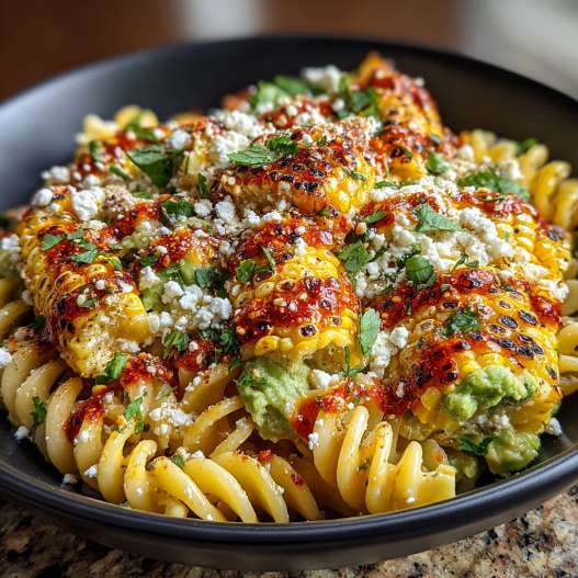Healthy Street Corn Pasta Salad