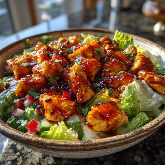 Honey Hot Chicken Salad