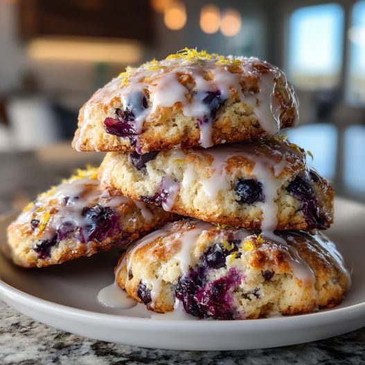 Lemon Blueberry Cookies