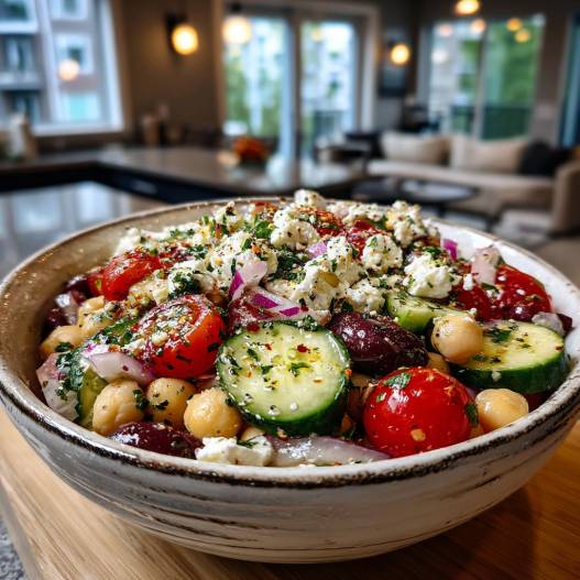 Mediterranean Bean Salad