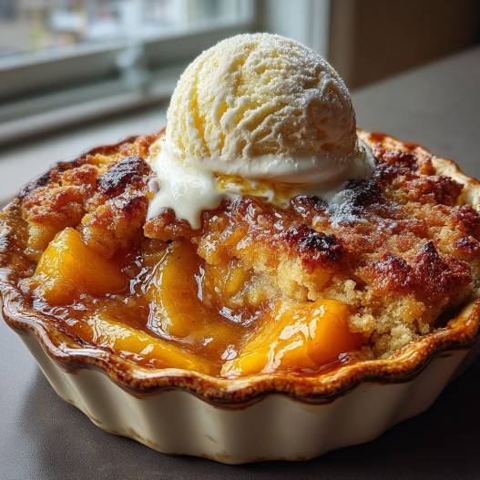 SOUTHERN PEACH COBBLER