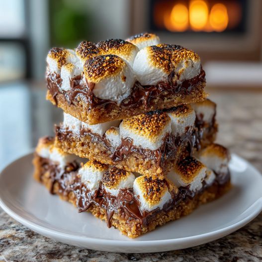 S'mores Cookie Bars