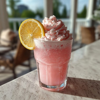 Whipped Pink Lemonade Recipe process