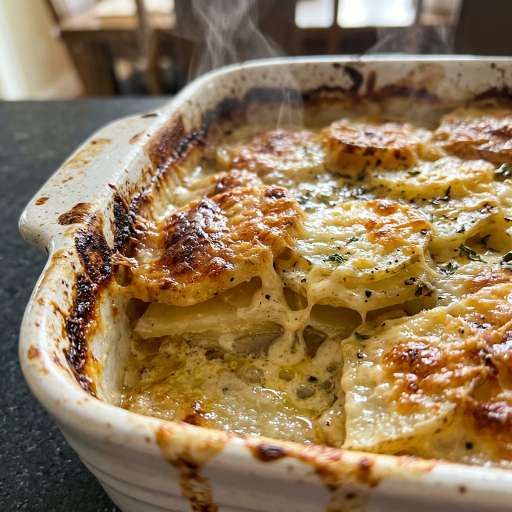 Creamy French Potatoes Au Gratin (dauphinoise Potatoes)