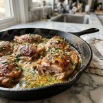 Creamy Herb Skillet Chicken in Garlic Butter Sauce