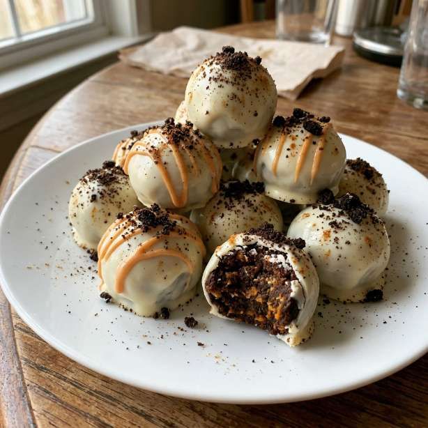 Pumpkin Oreo Balls