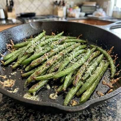 Roasted Parmesan Green Beans